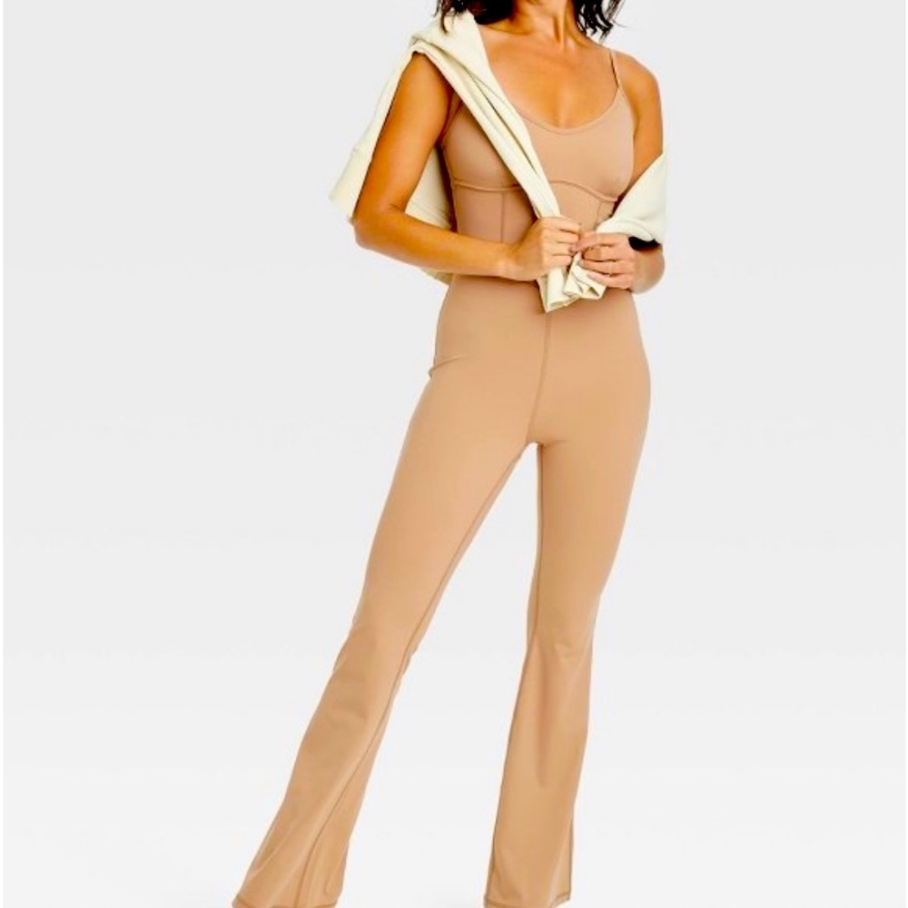 NWT Flare Long Bodysuit